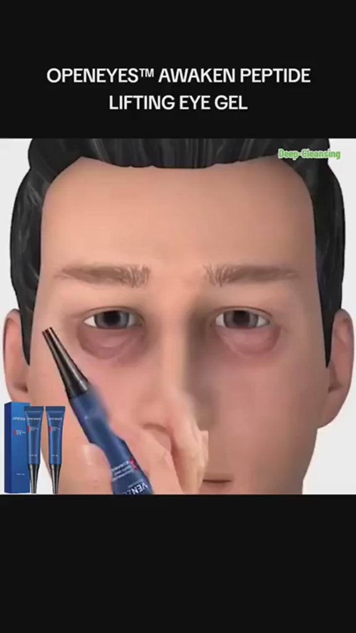 OpenEyes Awaken Peptide Lifting Eye Gel demo video